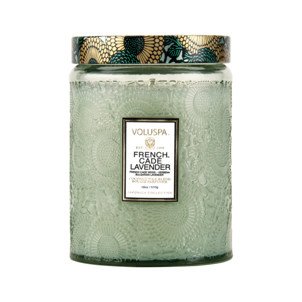 French Cade & Lavender Large Jar Candle 510g