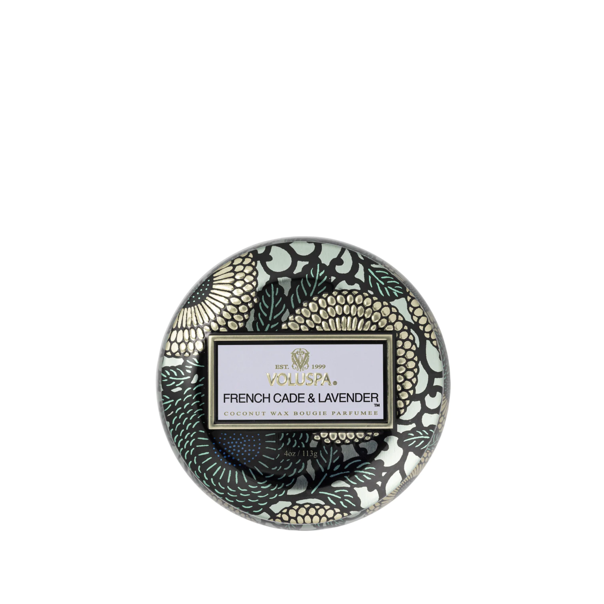 French Cade Lavender Mini Tin Candle 113g