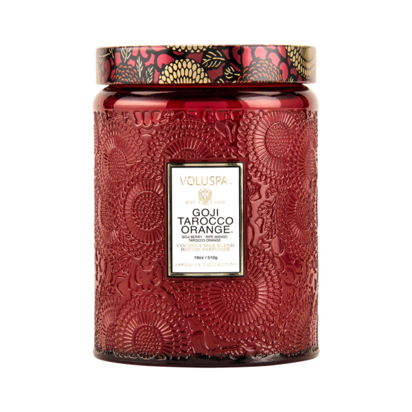 Goji & Tarocco Orange Large Jar Candle 510g