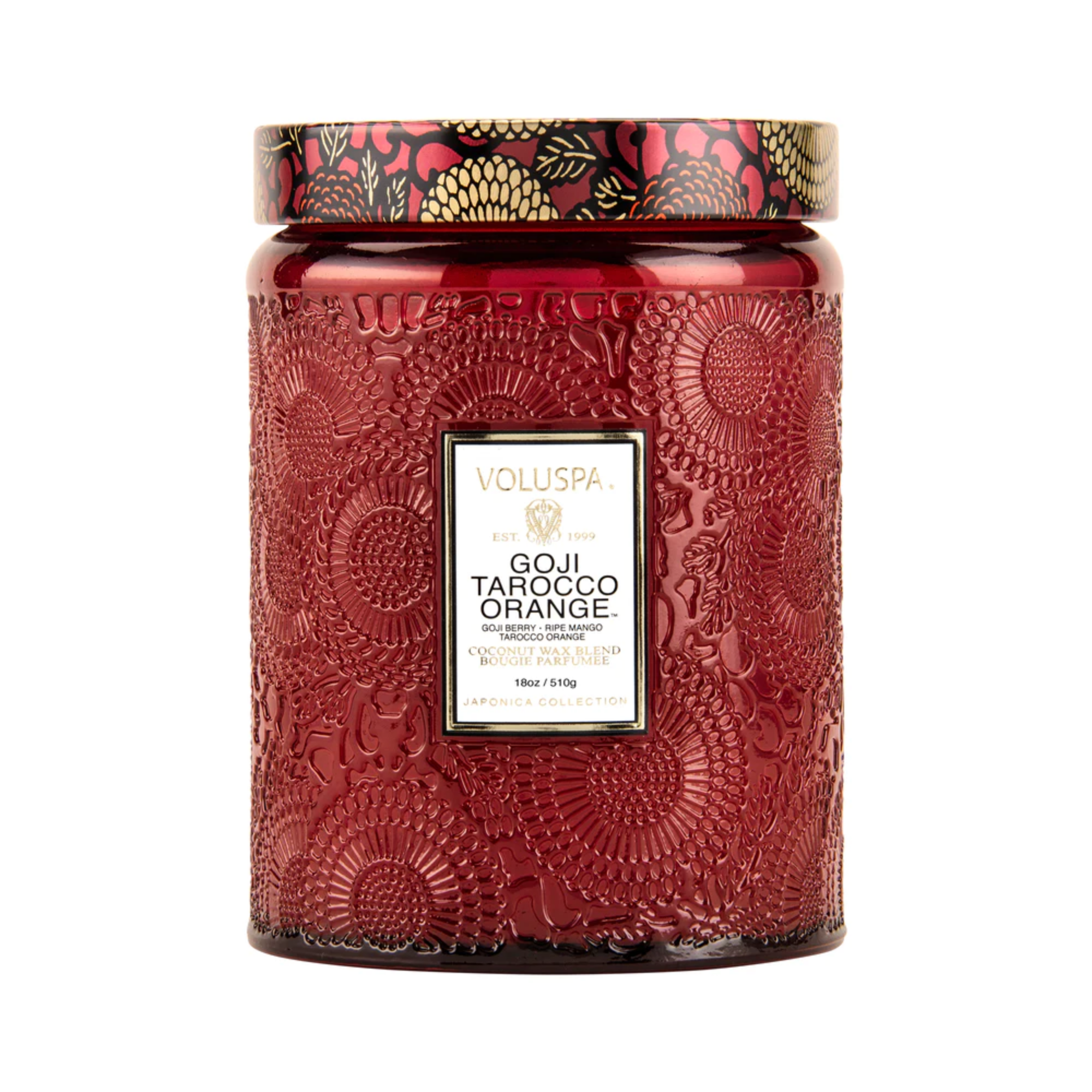 Goji & Tarocco Orange Large Jar Candle 510g
