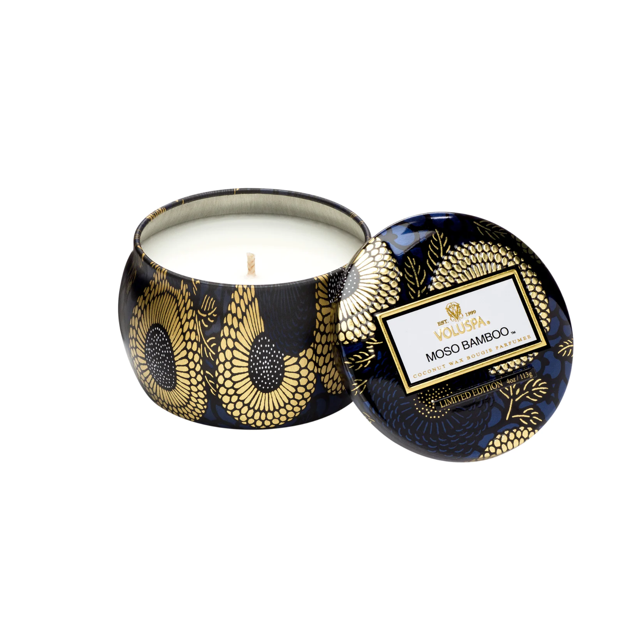 Moso Bamboo Mini Tin Candle 113g - Image 2
