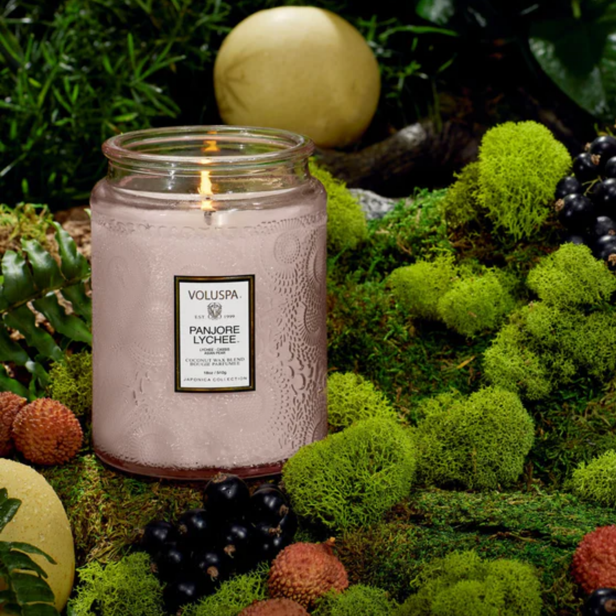 Panjore Lychee Large Jar Candle 510g - Image 3