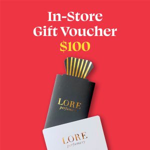 photo of lore perfumery in-store gift card for $100