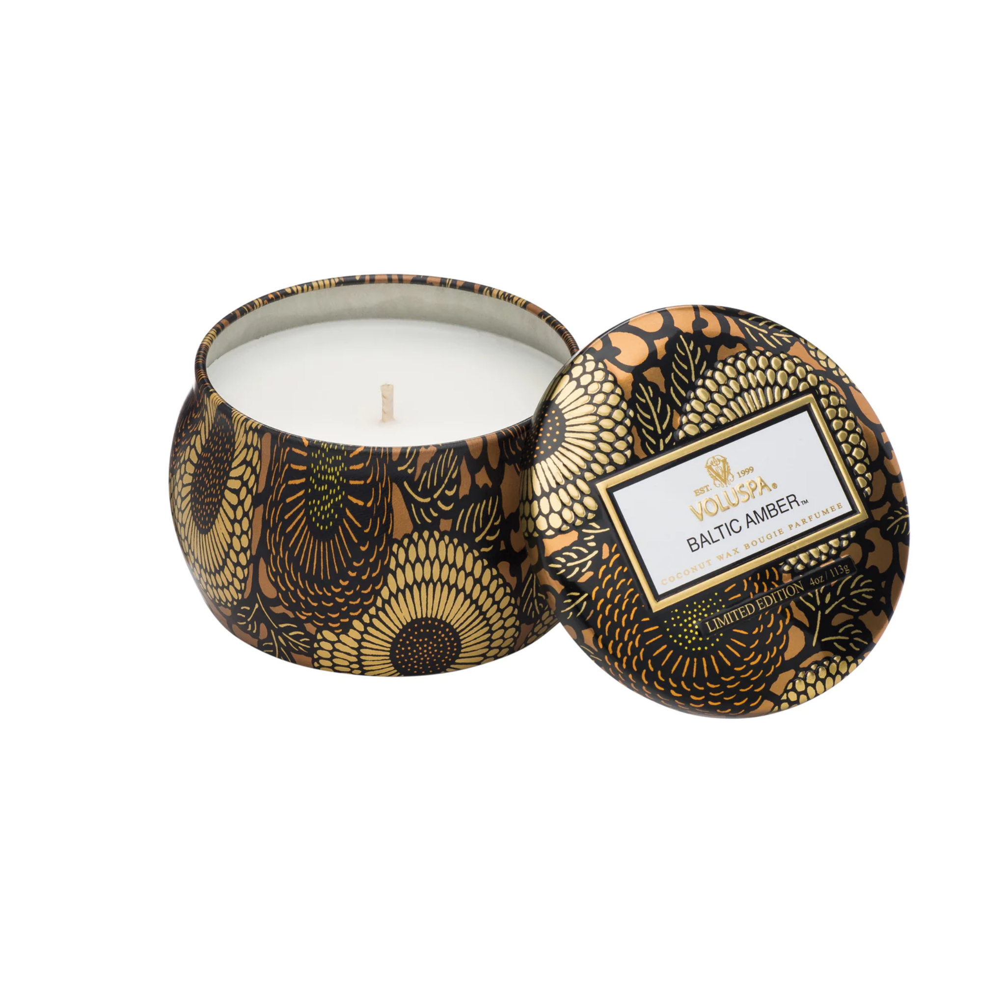 Baltic Amber Mini Tin Candle 113g - Image 2