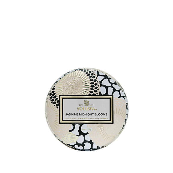 Jasmine Midnight Blooms Mini Tin Candle 113g