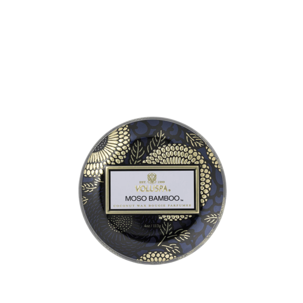 Moso Bamboo Mini Tin Candle 113g