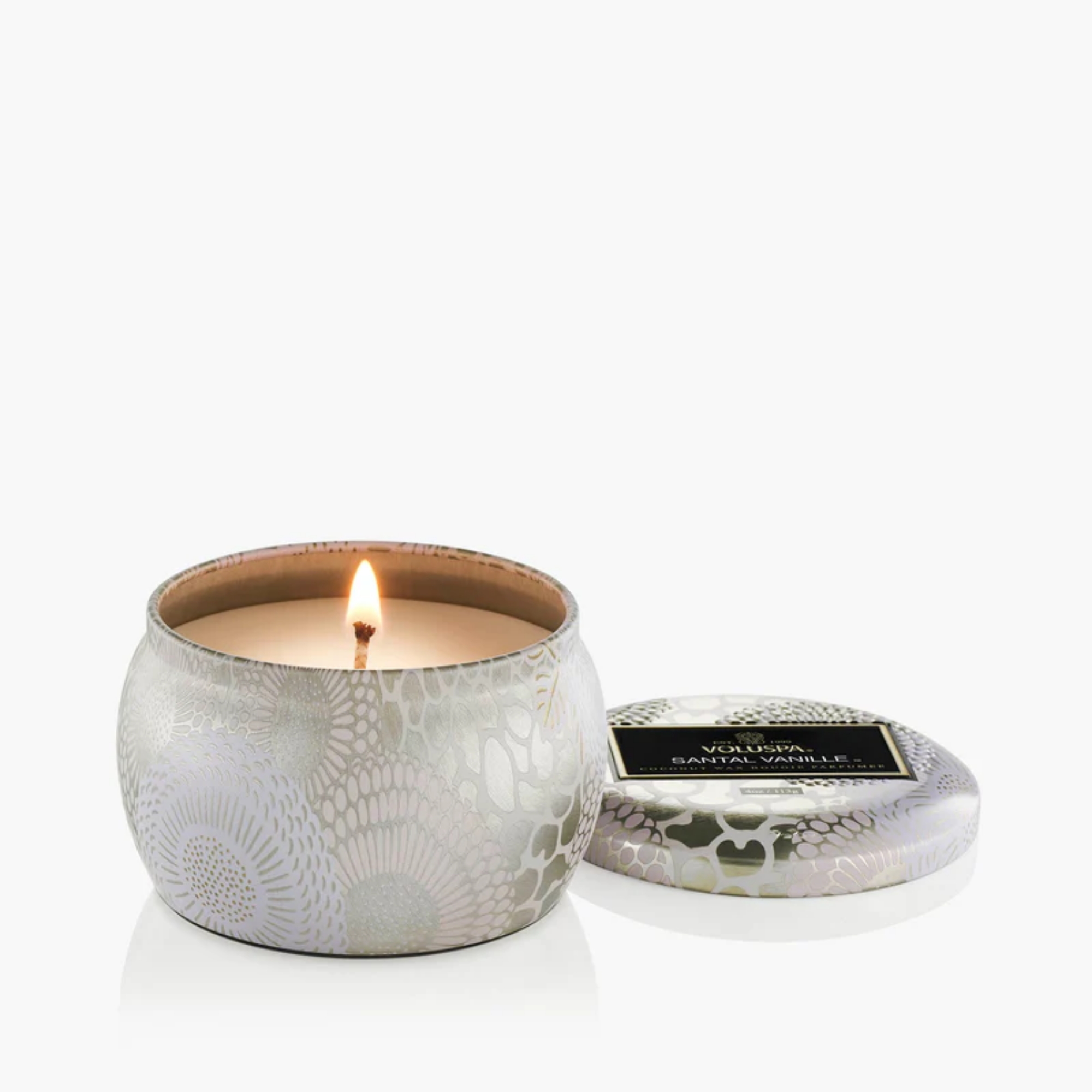 Santal Vanille Mini Tin Candle 113g - Image 2