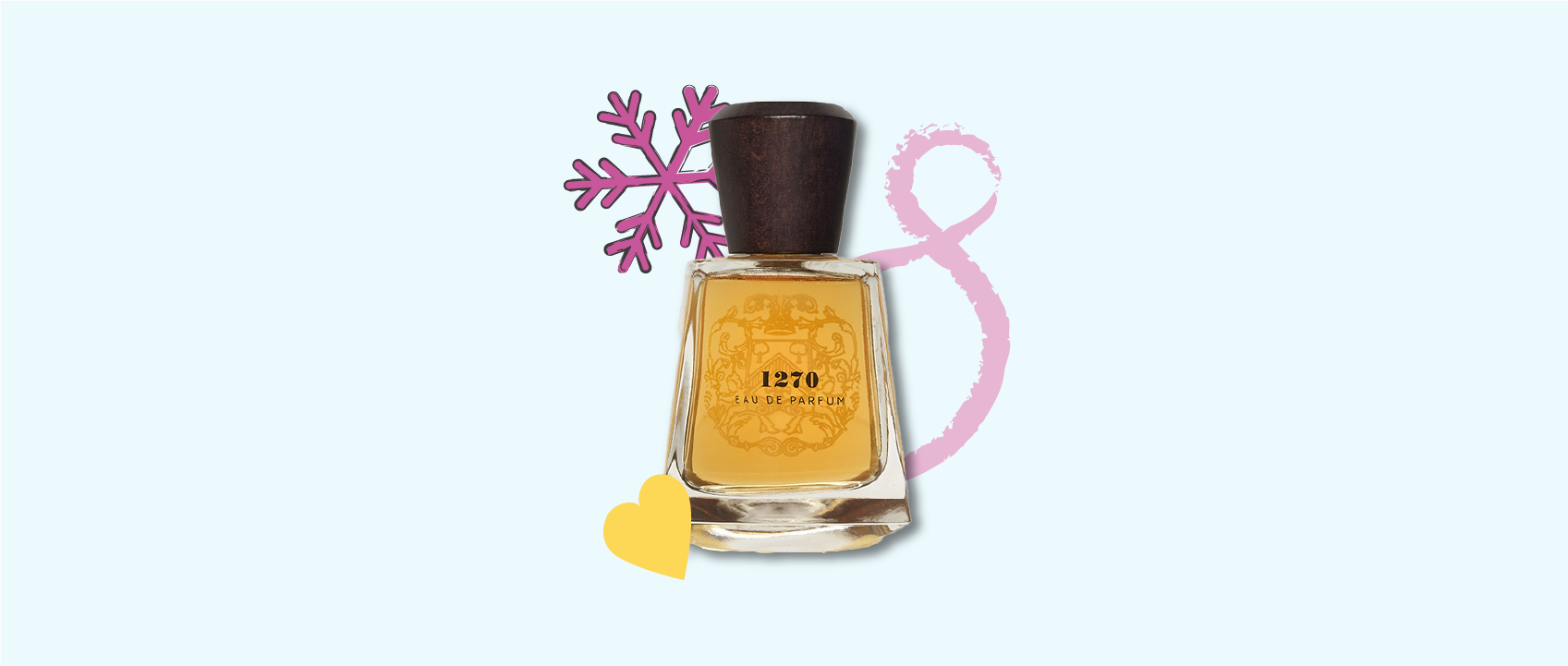 bottle of 1270 perfume by p.frapin and cie