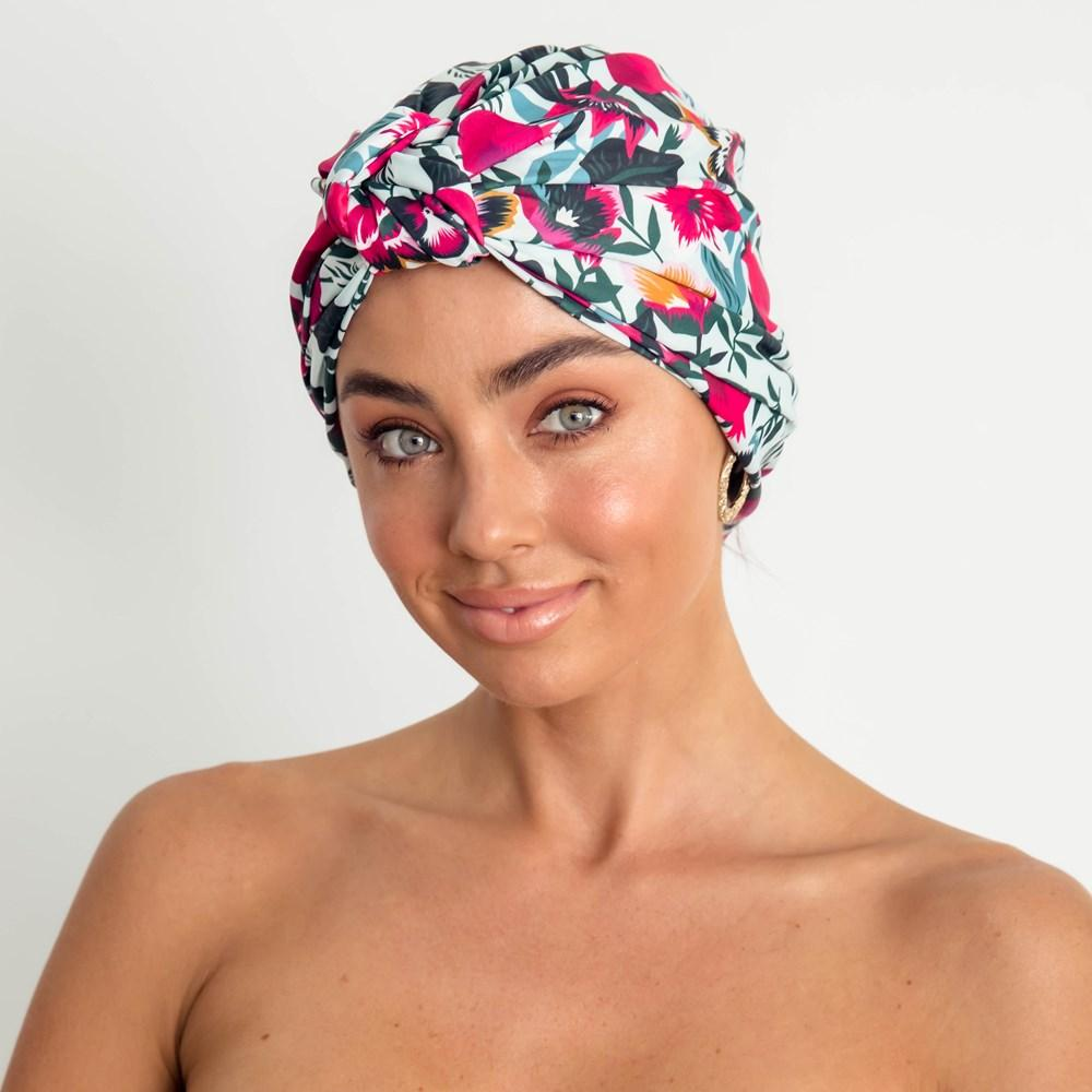 Dahlia Shower Cap - Aqua Bloom - Lore Perfumery