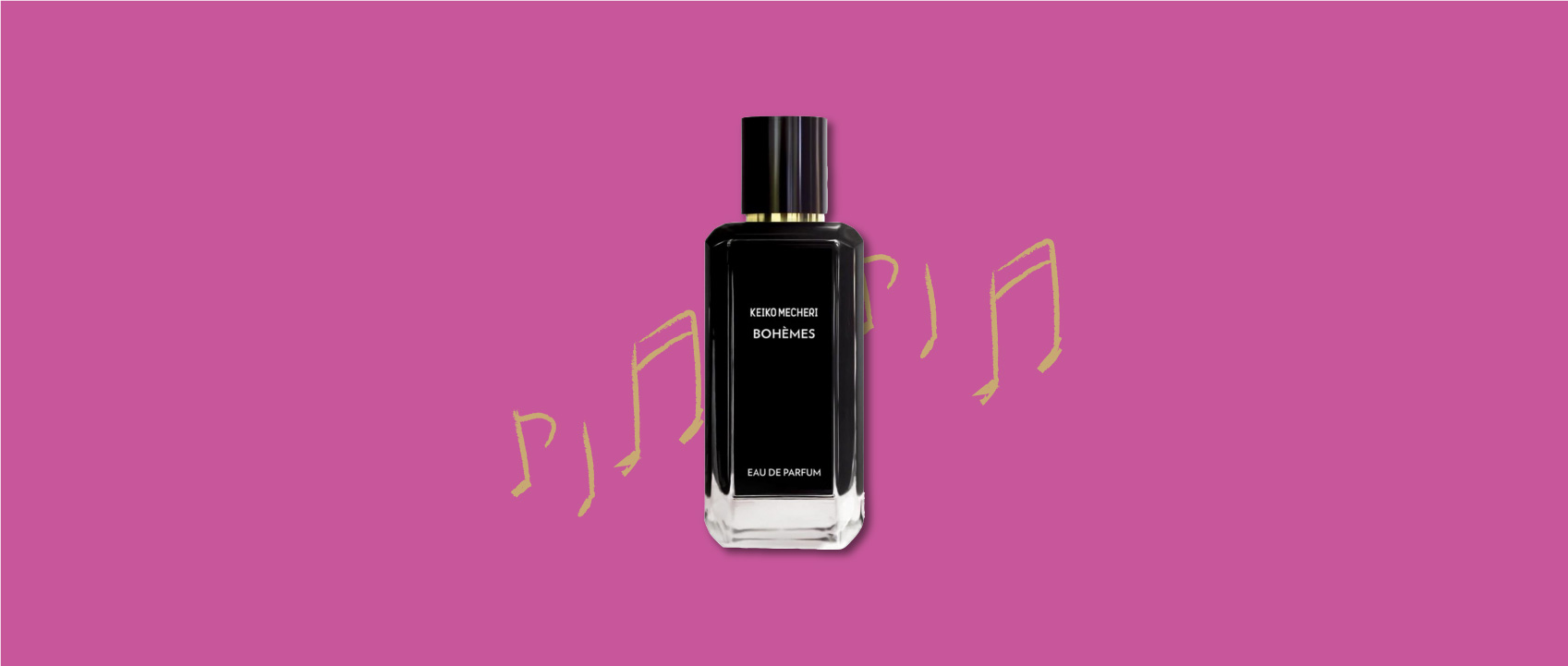 bottle of bohémes perfume by keiko mecheri