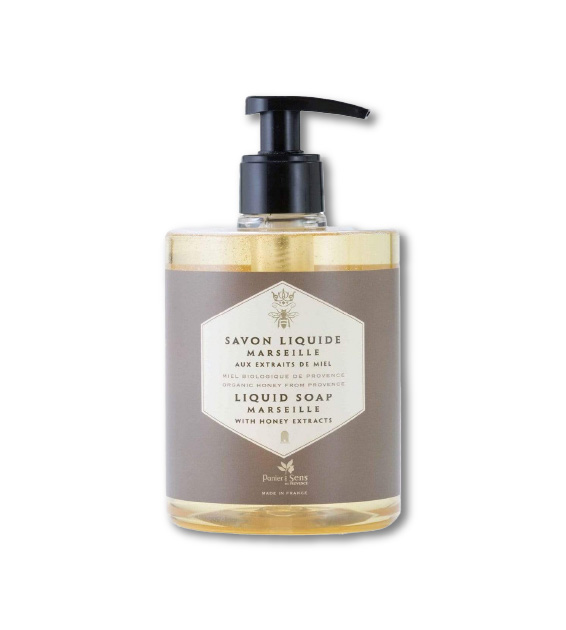 bottle of honey hand and body wash by panier des sens
