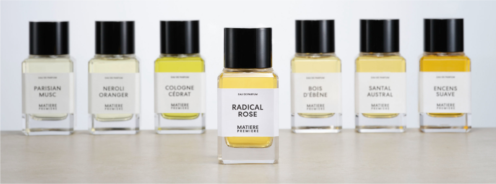 7 different fragrances by matiere premiere