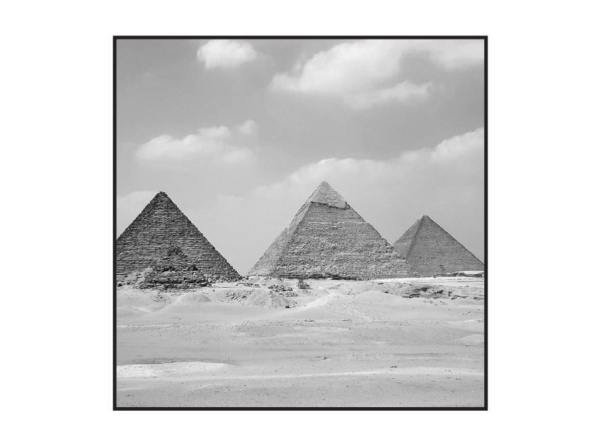 photo of the pyramids in egypt