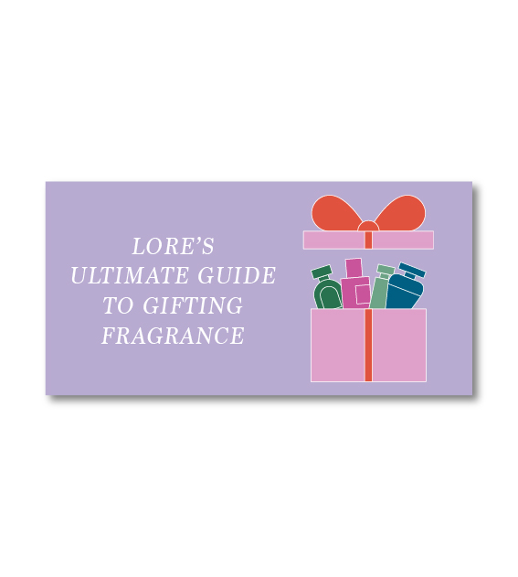 photo of lore's ultimate guide to gifting fragrance blog cover image