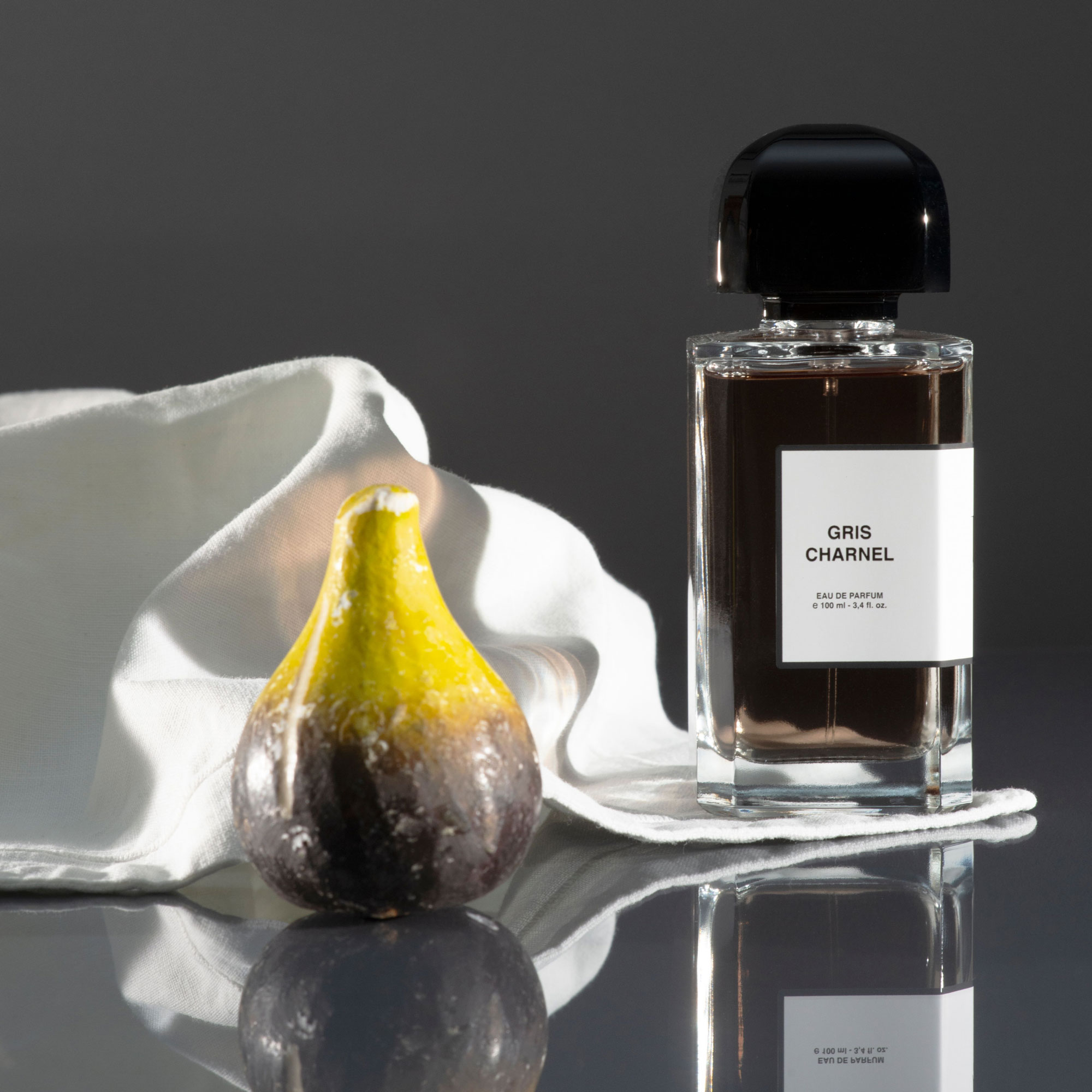 gris charnel fragrance by bdk parfums with a pear