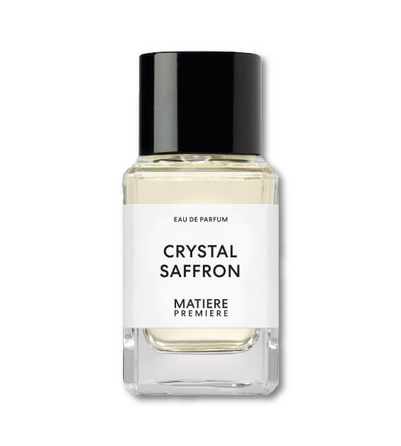 bottle of crystal saffron by matiere premiere