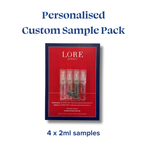 Personalised Custom Perfume Sample pack