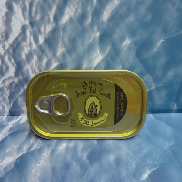 Green Tea & Lemongrass Tinned Candle 113g - Image 2