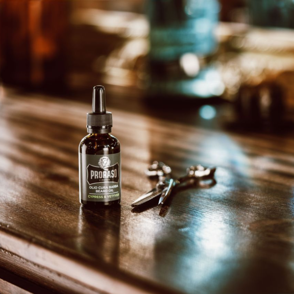 Cypress and Vetyver Beard Oil 30ml - Image 3