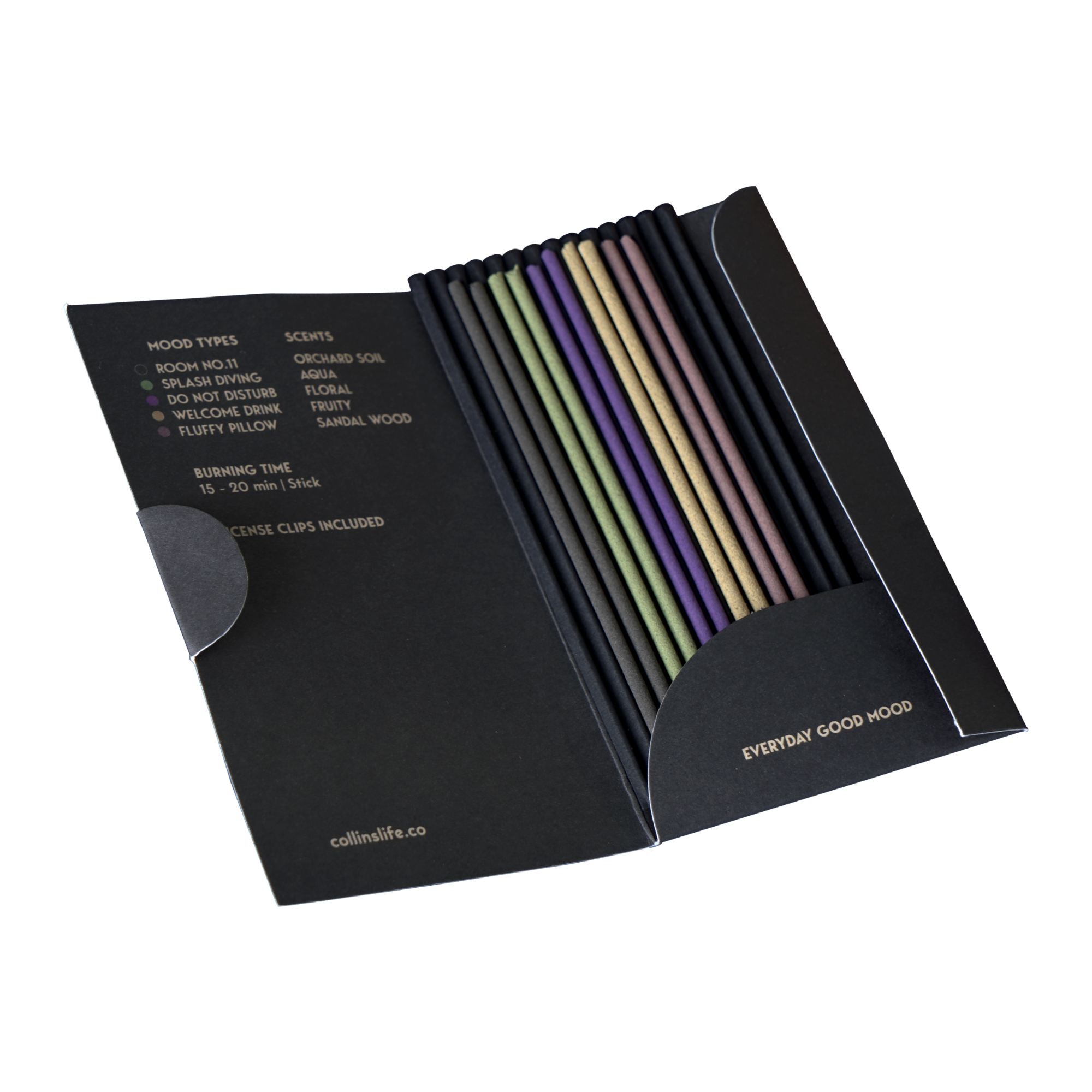 Incense - Collins Sampler Kit - 10 sticks - Image 3