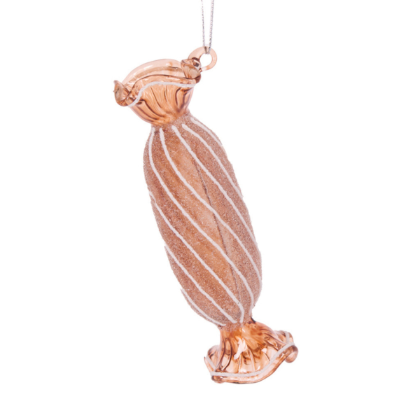 2025 Christmas - Swirl Frosted Gingerbread Lolly Ornament