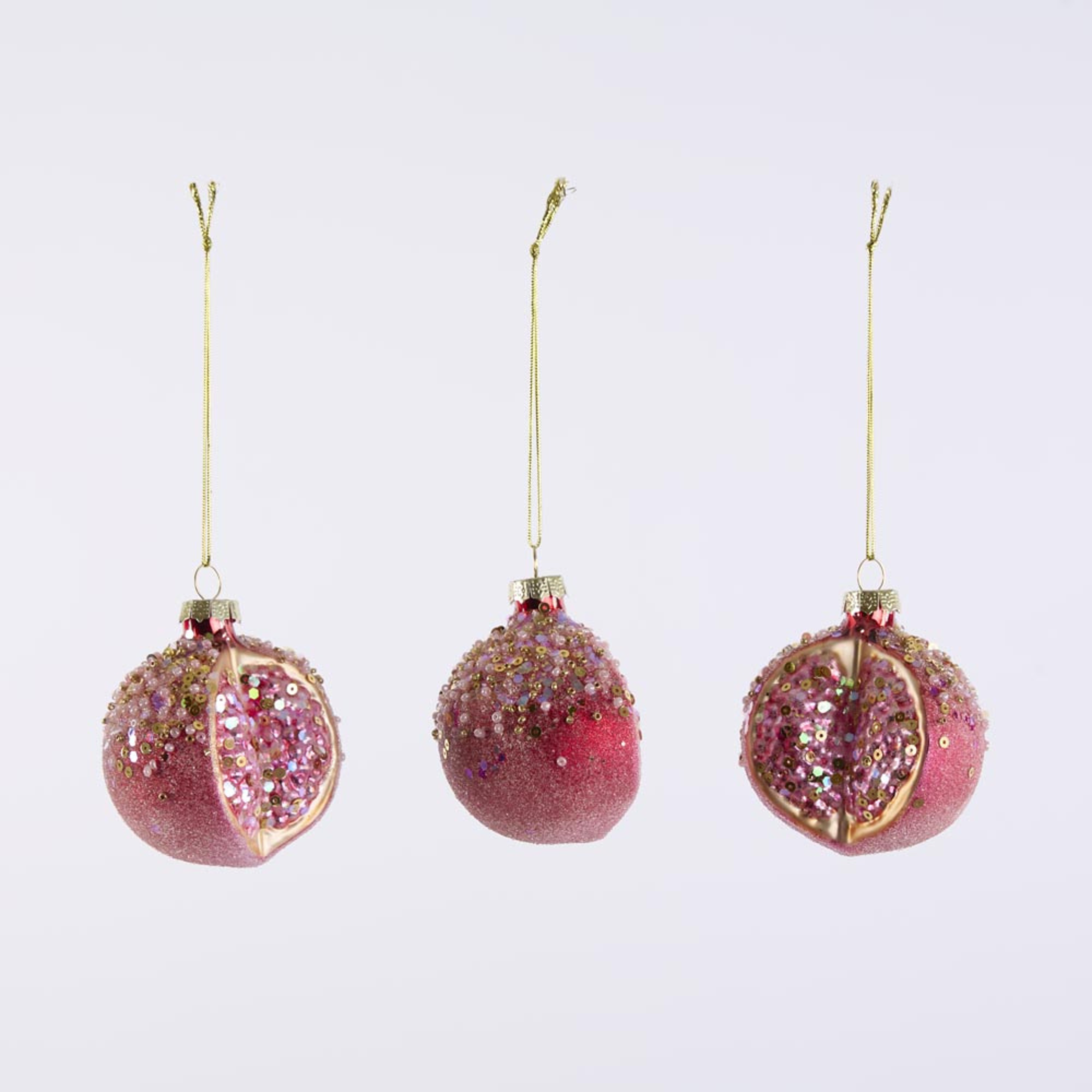 2025 Christmas - Sugared Pomegranate Decoration - Image 2