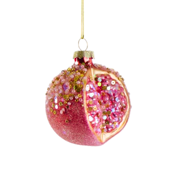 2025 Christmas - Sugared Pomegranate Decoration