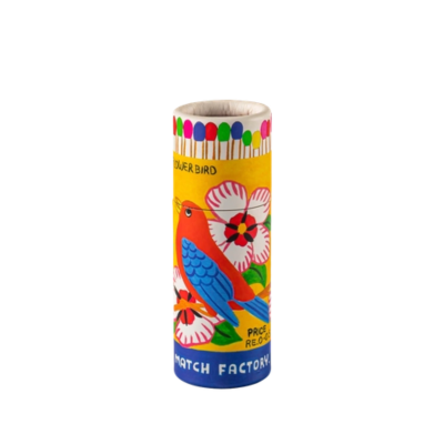 Flowerbird Match Cylinder