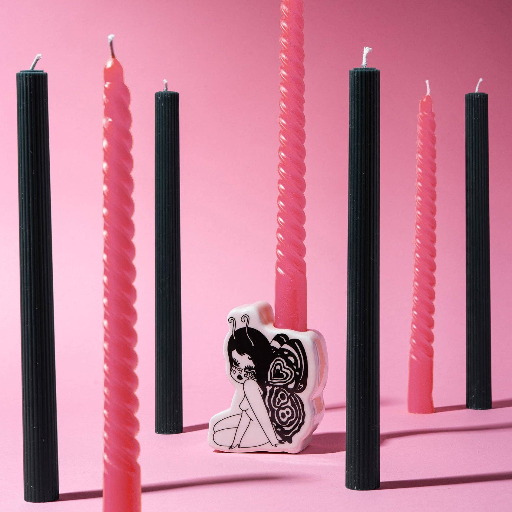 Papalo Ceramic Candle Holder - Image 2
