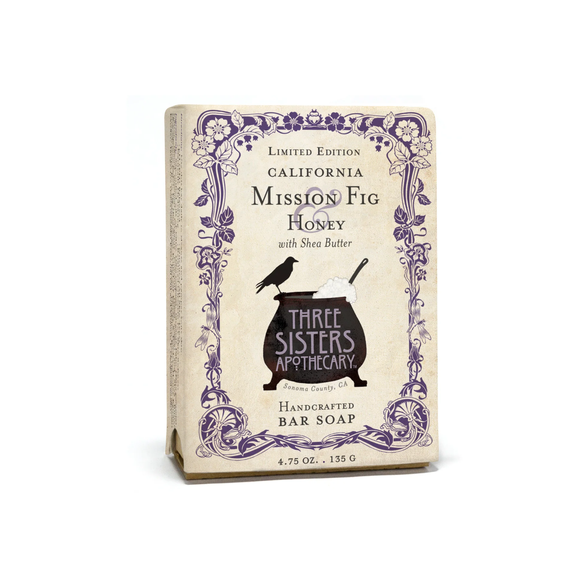 California Mission Fig & Honey Bar Soap 135g