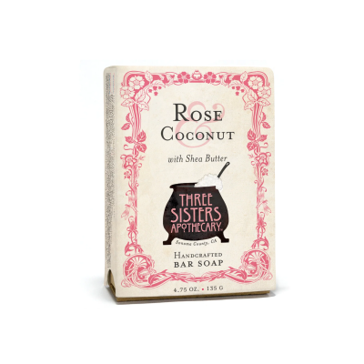 Rose & Coconut Milk Bar Soap 135g