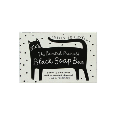 Black Cat Charcoal Soap Bar 95g