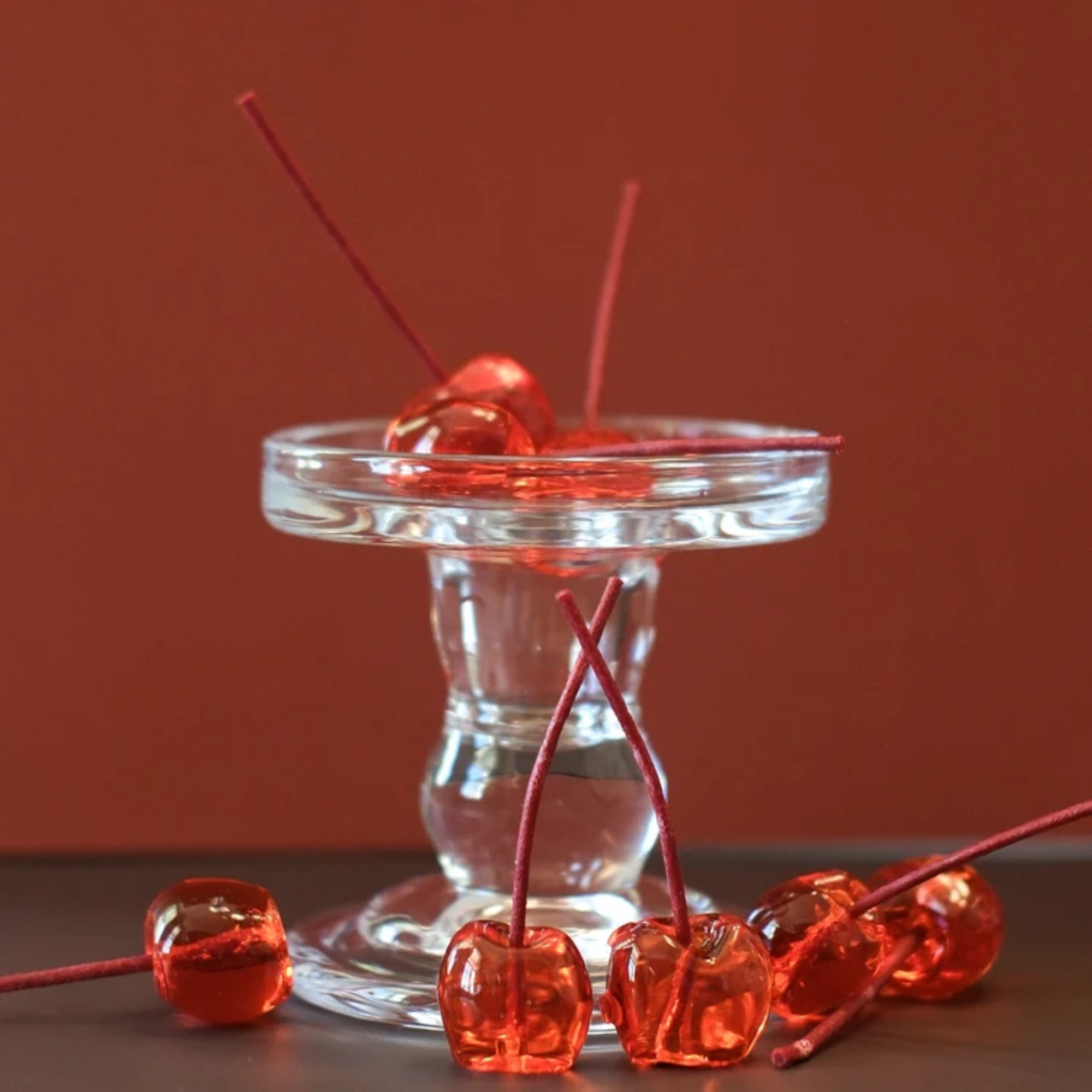 Cherry Jelly Candles - Set of 4 - 30g - Image 4