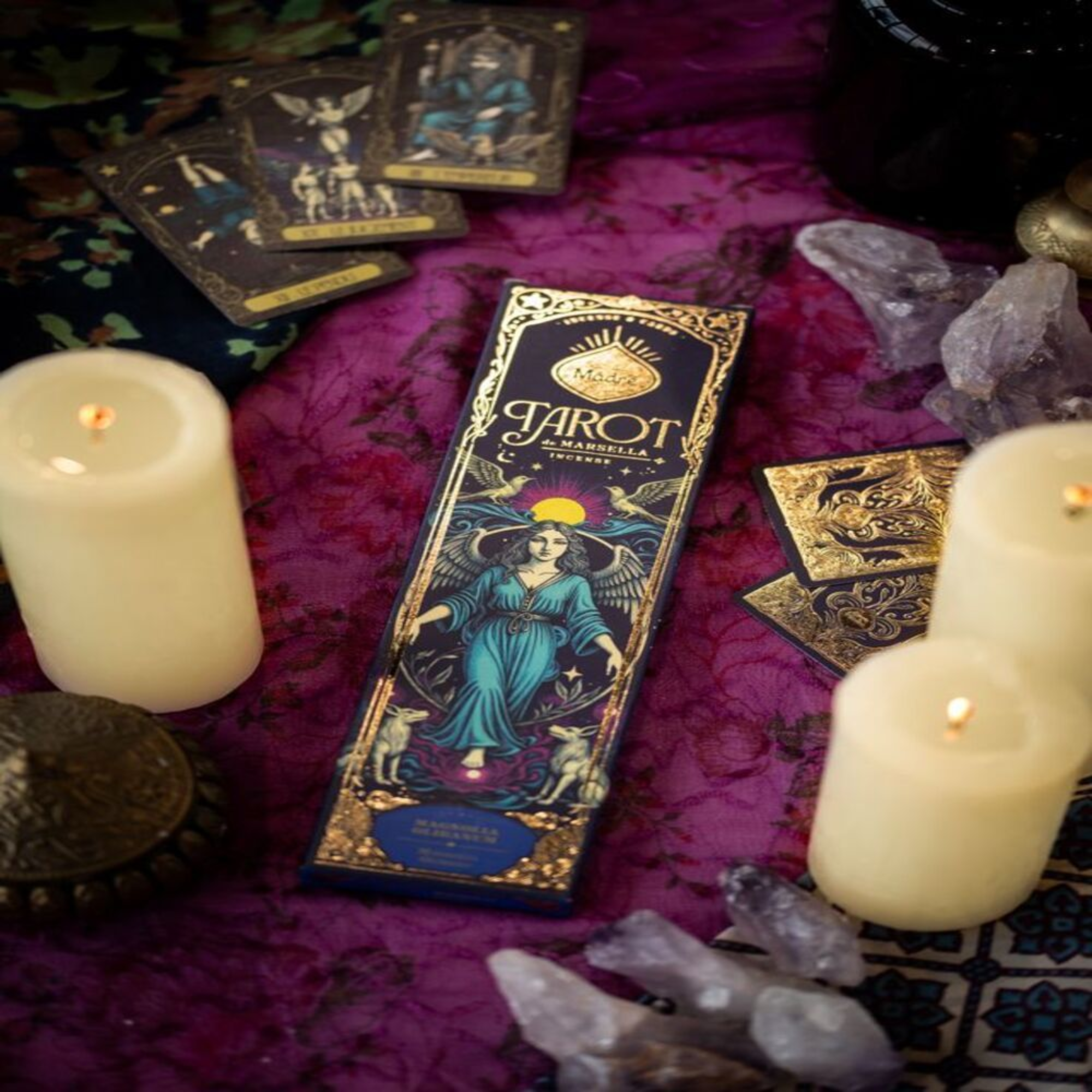 Magnolia Tarot of Marseille Incense - 8 Sticks