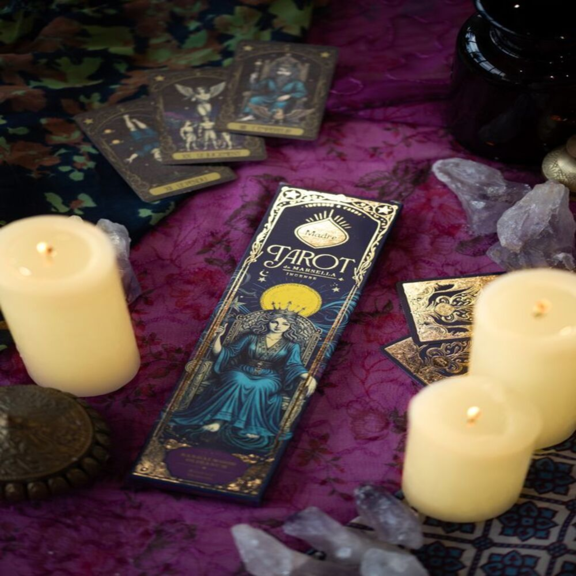 Sandalwood Tarot of Marseille Incense - 8 Sticks